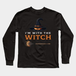 I'm With The Witch Long Sleeve T-Shirt